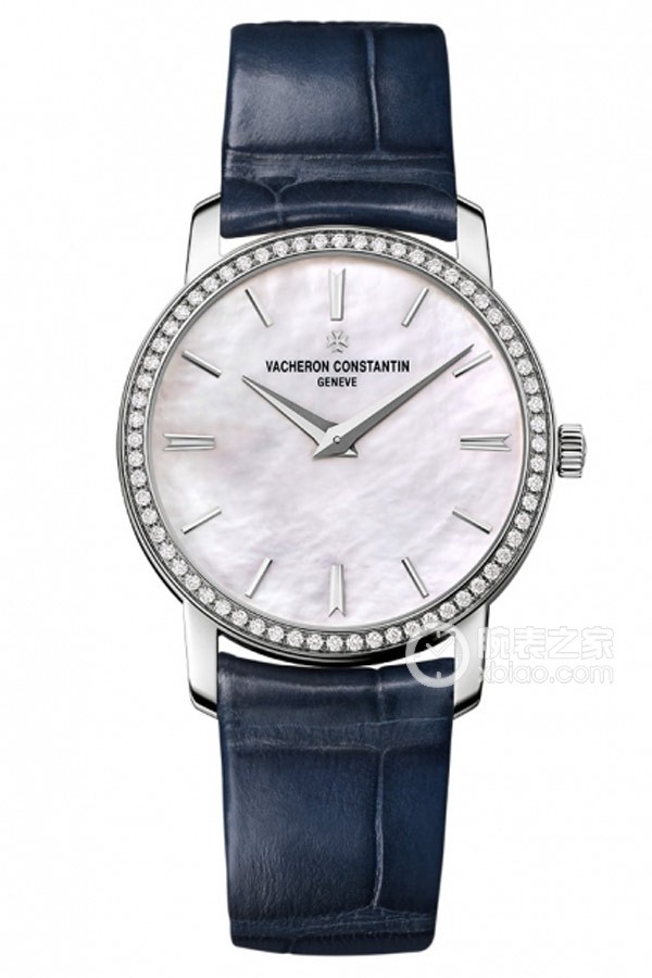 Vacheron Constantin Patrimony 25558/000G-B157 Quartz, 18k white gold, 30mm