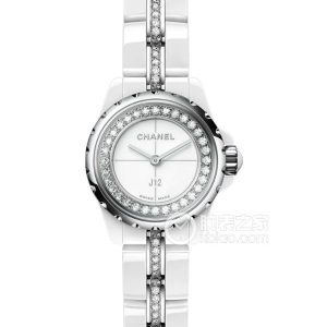 Chanel J12H5238 Quartz, white high-tech precision ceramic, 19mm