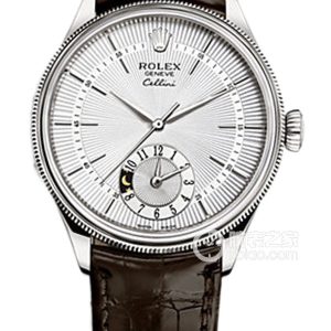 Rolex Cellini M50529-0009 18k white gold, polished finish, 39mm - Image 1