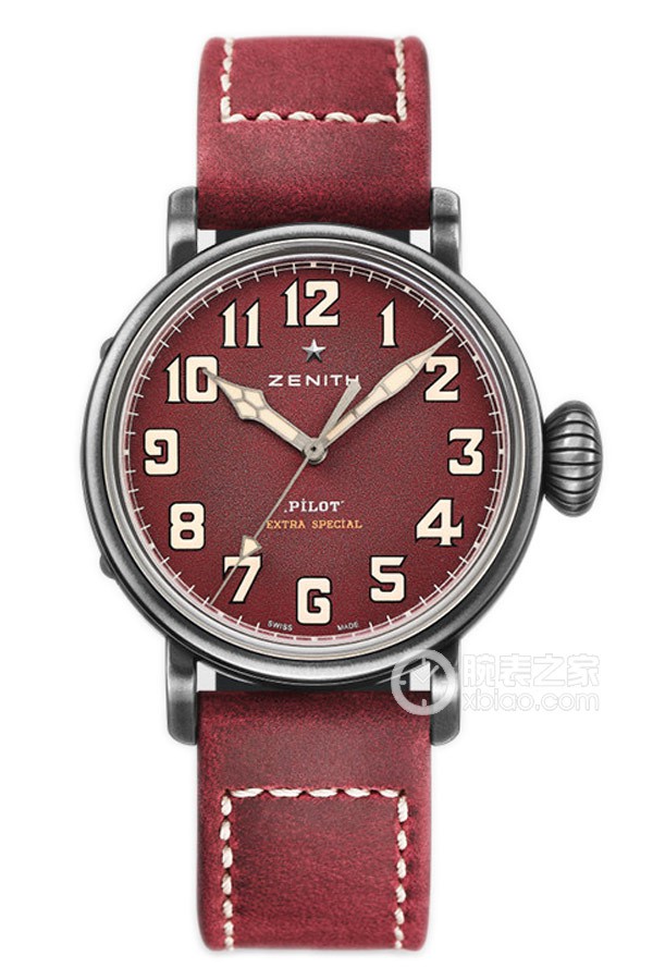 Zenith Pilot 11.1941.679/94.C814 Automatic mechanical parts, retro-style stainless steel, 40mm