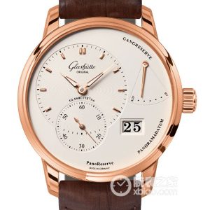 Glashütte Original Off-center 1-65-01-25-15-02 (Pin Buckle) Manual mechanical, 18k rose gold, 40mm - Image 1