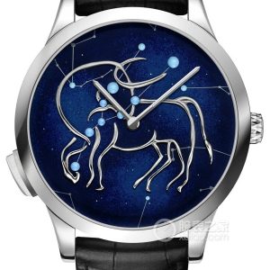 Van Cleef & Arpels Poetic Complications VCARO8TI00 Automatic mechanical, 18k white gold, 42mm - Image 1