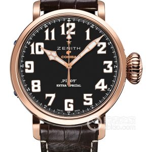 Zenith Pilot 18.2430.679/27.C721 Automatic mechanical, 18k rose gold, 45mm - Image 1
