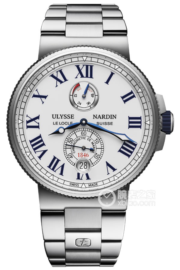 Ulysse Nardin Marine 1183-122-7M/40 Automatic machinery, stainless steel, 45mm