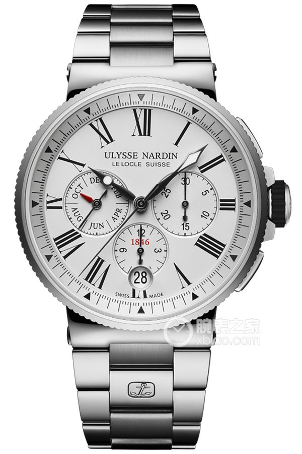 Ulysse Nardin Marine 1533-150-7M/40 Automatic machinery, stainless steel, 43mm