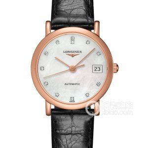 Longines Elegance L4.378.8.87.4 Automatic mechanical parts, 18k rose gold, 27.20mm - Image 1
