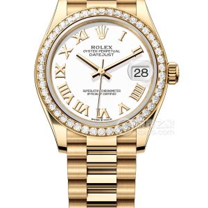 Rolex Datejust M278288RBR-0009 Automatic machinery, 18ct gold, 31mm - Image 1