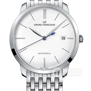 GP Girard-Perregaux 196649525-53-131-53A Automatic mechanical, 18k white gold, 38mm - Image 1