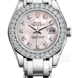 Rolex Pearlmaster 80299-0058 Automatic machinery, 18k white gold, 29mm - Image 1