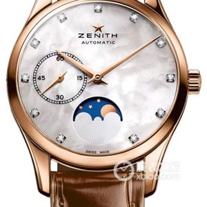 Zenith Elite 18.2310.692/81.C709 Automatic mechanical, 18k rose gold, 33mm - Image 1