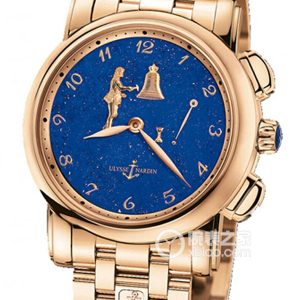 Ulysse Nardin's rare and unique timepiece 6106-103-8/E3 Automatic machinery, 18k rose gold, 42mm (discontinued) - Image 1