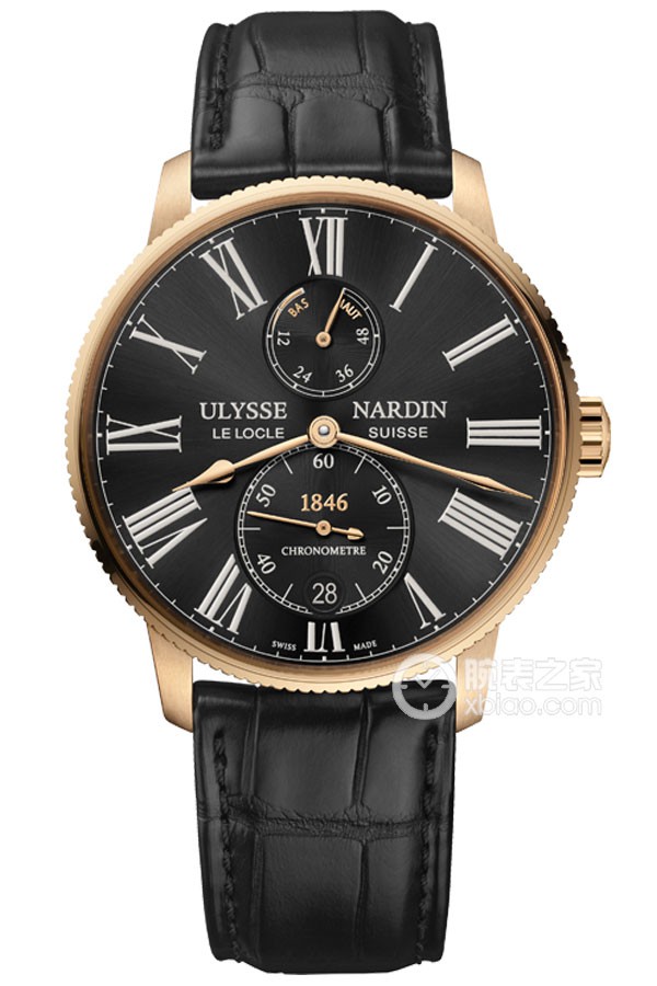 Ulysse Nardin Marine 1182-310/42 Automatic mechanical, 18k rose gold, 42mm