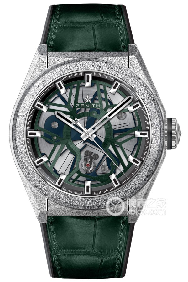Zenith Pinnacle Lab B 9 Green Automatic machinery, Aeronith, 44mm