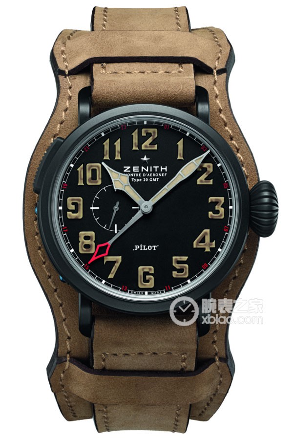 Zenith Pilot 96.2431.693/21.C740 Titanium metal, coated with 48mm surface diameter: 40mm (discontinued)