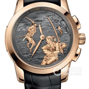 Ulysse Nardin 6102-130 Gold Automatic mechanical, 18K rose gold [5N], 43mm - Image 1