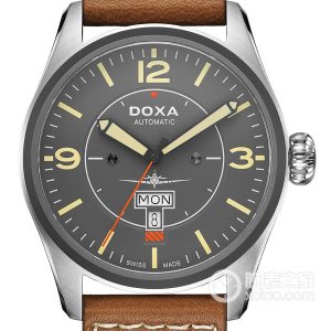 Time gauge Ascendant D212SGY Automatic machinery, stainless steel, 45mm - Image 1