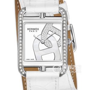 Hermès Cape CODW047690WW00 Quartz, stainless steel, inlaid, 29 x 29mm - Image 1
