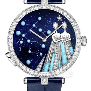 Van Cleef & Arpels Poetic Complications VCARO8TP00 18k white gold, 38mm - Image 1