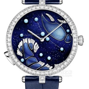 Van Cleef & Arpels Poetic Complications VCARO8TN00 18k white gold, 38mm - Image 1