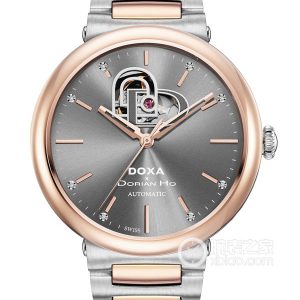 "Love Quartet" Watch D222RGY Automatic machinery, stainless steel with rose gold electroplating, 40mm - Image 1