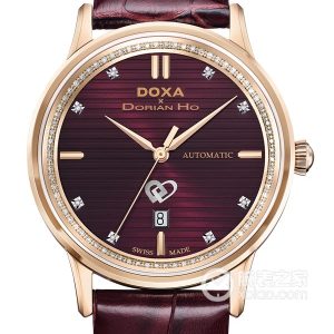 "Love Quartet" Watch D228RBY Automatic machinery, stainless steel with rose gold electroplating, 43mm - Image 1