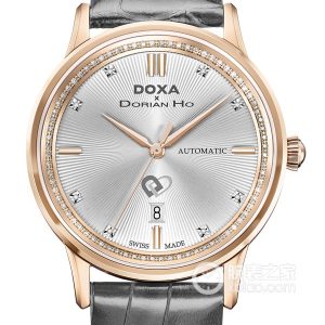 "Love Quartet" Watch D228RSV Automatic machinery, stainless steel with rose gold electroplating, 43mm - Image 1