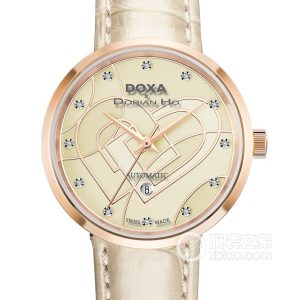 "Love Quartet" Watch D225RCM Automatic machinery, stainless steel with rose gold electroplating, 32mm - Image 1