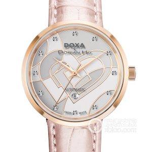 "Love Quartet" Watch D225RWH Automatic machinery, stainless steel with rose gold electroplating, 32mm - Image 1