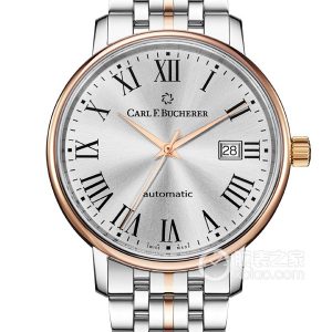 Carl F. Bucherer Adma 00.10318.07.61.21 Automatic machinery, 18K gold, 40mm - Image 1