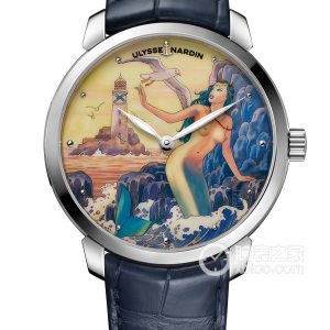 Ulysse Nardin 3203-136LE-2/MANARA.10 (Gilded) Automatic machinery, precision steel, 40mm - Image 1