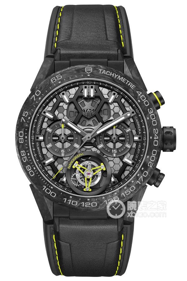 TAG Heuer Carrera CAR5A8K.FT6172 Automatic machinery, titanium, 45mm