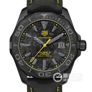 TAG Heuer Aquaracer WBD218B.FC6446 Automatic machinery, sandblasted titanium metal, coated with black PVD, 41mm - Image 1