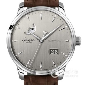 Glashütte Original Member 1-36-04-03-02-31 (Standard Stainless Steel Folding Buckle) Automatic machinery, precision steel, 42mm - Image 1