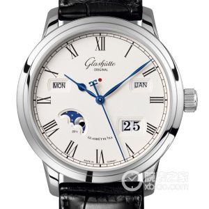 Glashütte Original Member 100-02-22-12-01 (Pin Buckle) Automatic machinery, precision steel, 42mm - Image 1