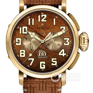 Zenith Pilot 30.2430.4069/78.C811 18k gold, 45mm - Image 1