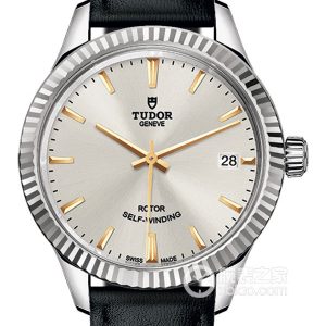 Tudor Style m12310-0023 Automatic machinery, polished and brushed steel, 34mm - Image 1