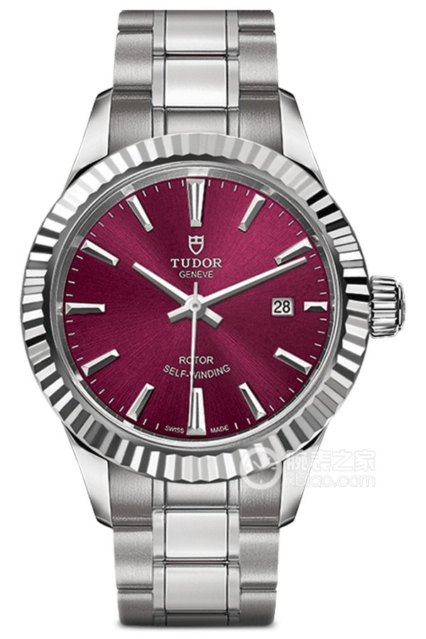 Tudor Style M12110-0015 Automatic machinery, polished and brushed steel, 28mm