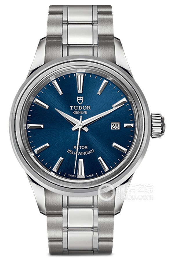 Tudor Style M12100-0009 Automatic machinery, polished and brushed steel, 28mm