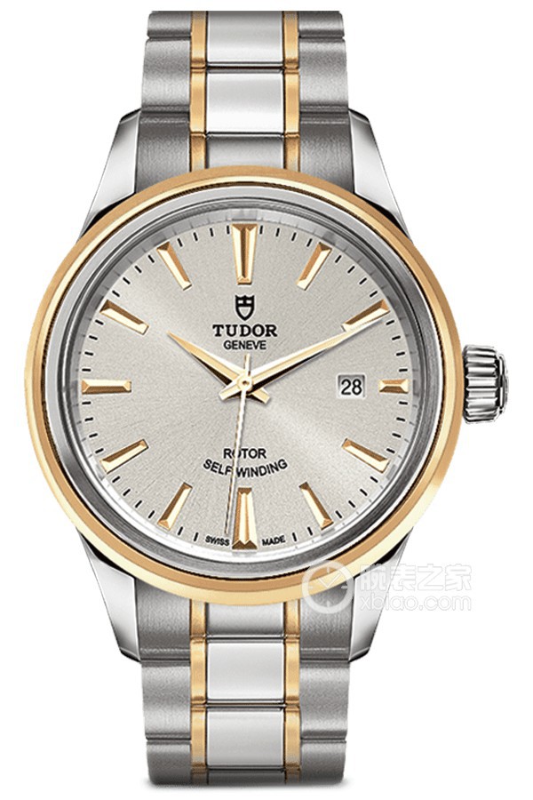Tudor Style M12103-0002 Automatic machinery, polished and brushed steel, 28mm