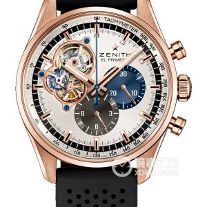 Zenith flagship 18.2040.4061/69.R576 Automatic mechanical, 18K rose gold, 42mm - Image 1