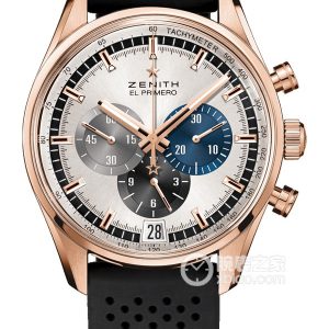 Zenith flagship 18.2043.400/69.R576 Automatic mechanical, 18K rose gold, 42mm - Image 1