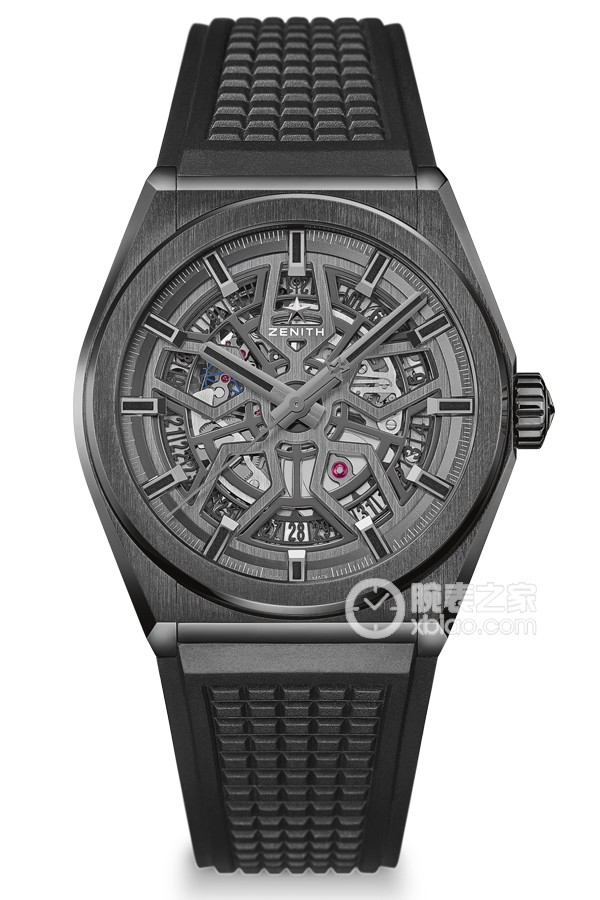 Zenith Peak 49.9000.670/78.R782 Automatic machinery, black ceramic, 41mm