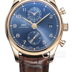 IWC Portuguese IW390305 Automatic mechanical, 18k rose gold, 42mm - Image 1