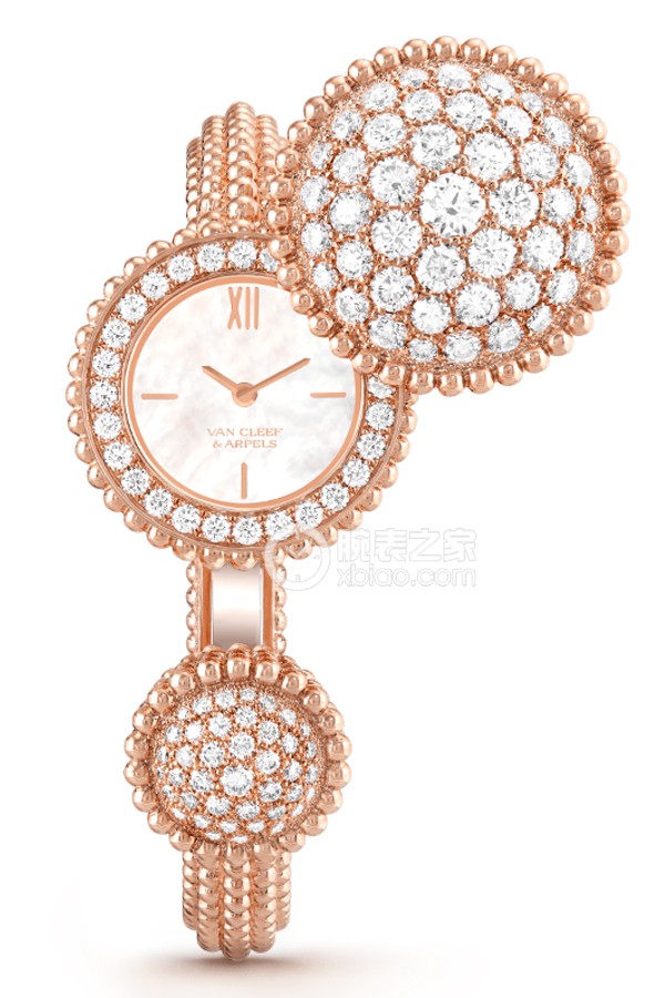 Van Cleef & Arpels PERLEEVCARO8WM00 Quartz, 18k rose gold, 25mm