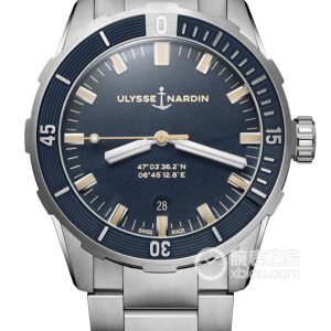 Ulysse Nardin 8163-175-7M/93 Automatic machinery, stainless steel, 42mm - Image 1