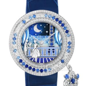 Van Cleef & Arpels Extraordinary Dial VCARO8WQ00 Quartz, 18k white gold, 32mm - Image 1