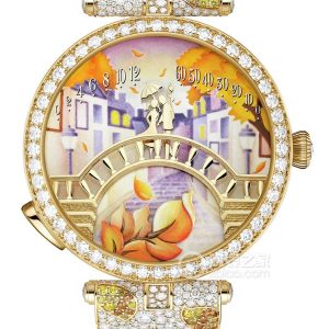 Van Cleef & Arpels Poetic Complications VCARO8U200 18k gold, 38mm - Image 1