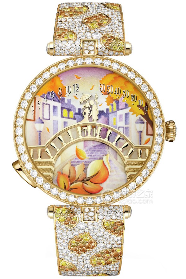 Van Cleef & Arpels Poetic Complications VCARO8U200 18k gold, 38mm