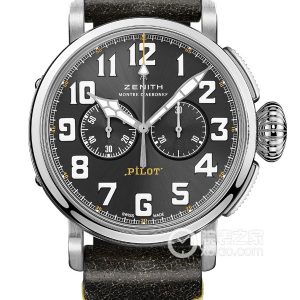 Zenith Pilot 03.2434.4069/20.I010 Stainless steel, 45mm - Image 1