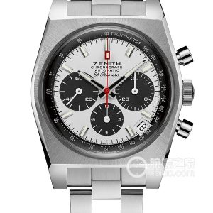 Zenith flagship 03.A384.400/21.M384 Automatic machinery, precision steel, 37mm - Image 1